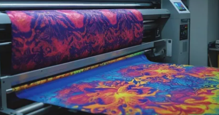 Finished custom printed apparel prepared for delivery